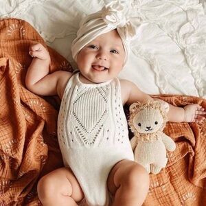 Crochet Halter, Romper, toddler girl (2T)